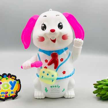 Electric Singer Rabbit With Light & Dance